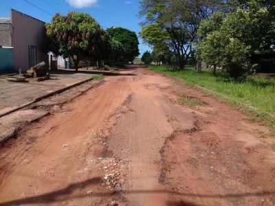 Vila Nova Esperança terá 326 mil para recuperação de asfalto.