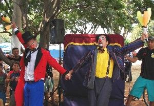 Hoje tem apresentação teatral em Iguatemi