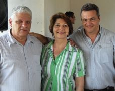 Prefeito Zé Roberto recebe Marisa Serrano e Márcio Monteiro
