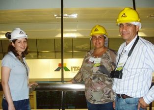 Desenvolvimento Econômico de Iguatemi visitou projetos ambientais e instalações da Itaipu Binacional.
