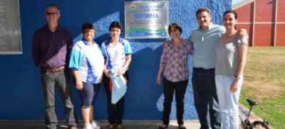Reinaugurada a Escola Estadual 8 de maio em Iguatemi.