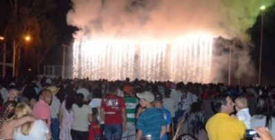 Show da virada em Iguatemi marcou o início do ano novo.