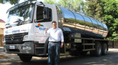 Prefeito de Iguatemi irá entregar novo caminhão de leite para o assentamento auxiliadora.