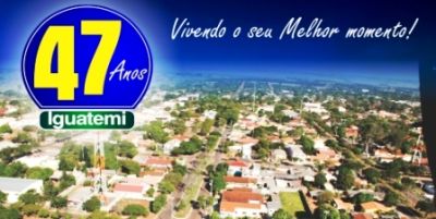 Iguatemi completará 47 anos e prepara uma grande festa para a população – Confira a entrevista com o Prefeito Zé Roberto