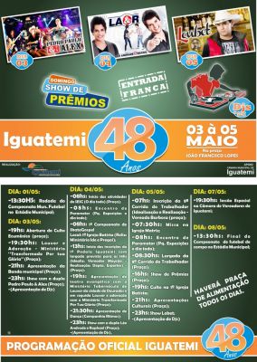 Confira a programação completa da festa de 48 anos de Iguatemi