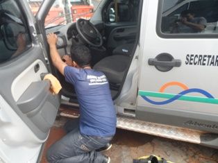 Veículos da saúde de Iguatemi recebem sistema de rastreamento e localização.