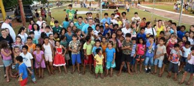 Jardim Quedas D’água recebeu o Programa “Mais Alegria” neste domingo em Iguatemi.