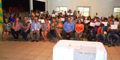 Prefeitura de Iguatemi formou 75 novos profissionais. Certificados foram entregues nesta quarta-feira.