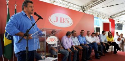 JBS inaugurou unidade em Iguatemi com a presença do Governador Reinaldo Azambuja.