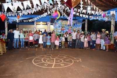 Programa Novo Olhar realizou festa caipira em Iguatemi.