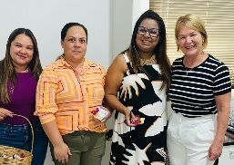 SERVIDORAS MUNICIPAIS SÃO HOMENAGEADAS PELO DIA INTERNACIONAL DA MULHER.