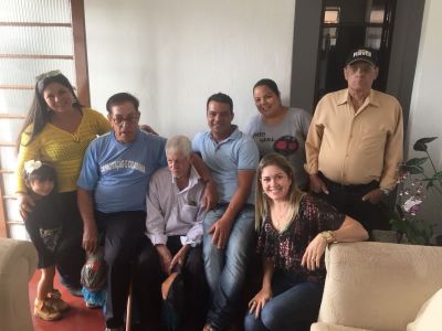 Idoso que vivia no Lar São José reencontra família após 59 anos.