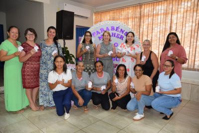 SECRETRARIA DE ASSISTÊNCIA SOCIAL DE IGUATEMI PROMOVE PALESTRA PARA HOMENAGEAR AS MULHERES DOS PROGRAMAS SOCIAIS.