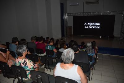 DEPARTAMENTO DE CULTURA REALIZOU 1ª MOSTRA AUDIOVISUAL DA LEI PAULO GUSTAVO.  