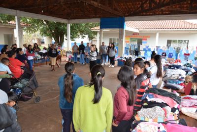 ASSISTÊNCIA SOCIAL REALIZA BAZAR SOLIDÁRIO PARA AS FAMÍLIAS ATENDIDAS PELOS PROGRAMAS SOCIAIS.