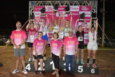 CORRIDA FEMININA EM CELEBRAÇÃO AO MÊS DA MULHER, REÚNE ATLETAS DE 11 MUNICÍPIOS DA REGIÃO. 