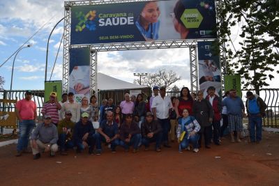 Saúde de Iguatemi encaminhou mais de 40 pacientes para exames e cirurgias oftalmológicas na Caravana da Saúde em Campo G