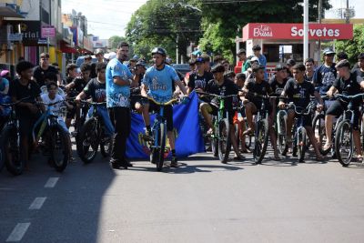 21º ENCONTRO REGIONAL SUL-MATO-GROSSENSE DE BIKE EM IGUATEMI MOVIMENTOU TARDE DO SÁBADO DIA (21).
