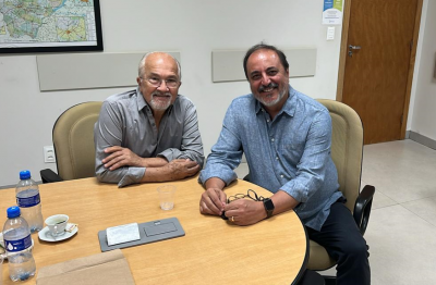 PREFEITO LIDIO LEDESMA PARTICIPOU DE REUNIÃO COM O PRESIDENTE DA ENERGISA EM CAMPO GRANDE-MS.