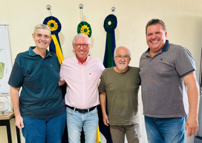 PREFEITO DR. LÍDIO LEDESMA RECEBE DIRETOR DO FRIGORÍFICO IGUATEMI BEEF PARA TRATAR DE PARCERIAS E PROGRAMA JOVEM APRENDIZ.