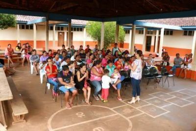 Assistência Social reuniu famílias atendidas pelo PAIF/Novo Olhar.