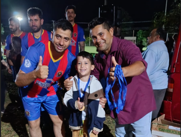 SECRETARIA DE ESPORTES ENCERRA CAMPEONATO DE FUTEBOL SUÍÇO EM IGUATEMI PREMIANDO VENCEDORES. 