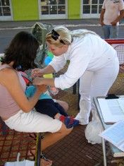 Iguatemi inicia a vacinação, da campanha anti-pólio