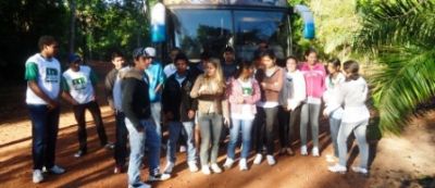 Projovem de Iguatemi realizou passeio turístico na cidade turística de Jardim.