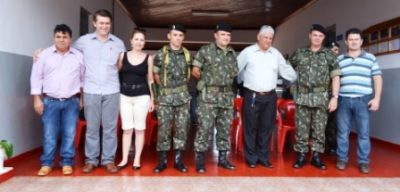 Destacamento militar de Iguatemi tem novo comandante.