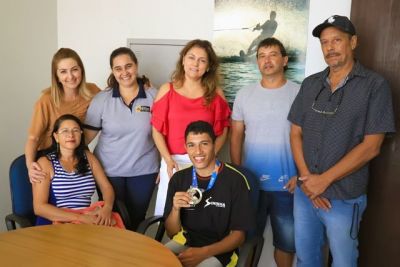 PREFEITA PATRÍCIA MARGATTO PARABENIZA IGUATEMIENSE RECORDISTA BRASILEIRO DA CLASSE-35.