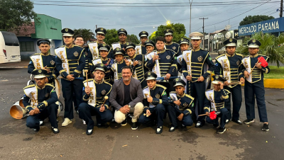 BANDA DE IGUATEMI FAZ BELÍSSIMA APRESENTAÇÃO NO CIRCUITO ESTADUAL DE BANDAS E FANFARRAS, NA CIDADE DE JATEÍ-MS.