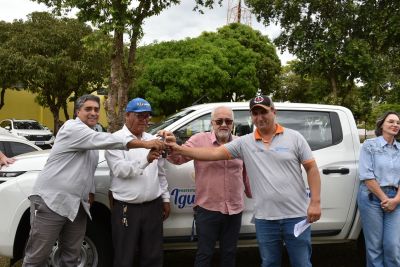 COM RECURSOS PRÓPRIOS, SECRETARIA DE OBRAS E INFRAESTRUTURA ADQUIRE CAMINHONETE 0 KM.