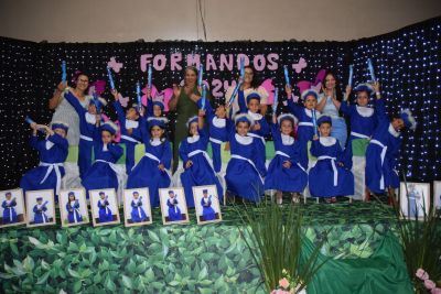 ESCOLA CEMUR REALIZA BELÍSSIMA CERIMÔNIA DE FORMATURA DA EDUCAÇÃO INFANTIL NO ASSENTAMENTO AUXILIADORA.