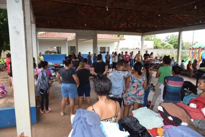 ASSISTÊNCIA SOCIAL PROMOVE “BAZAR SOLIDÁRIO”, COM AS FAMÍLIAS ATENDIDAS PELOS PROGRAMAS SOCIAIS.