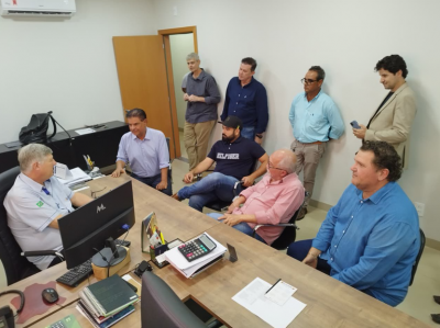 SENADOR NELSINHO TRAD VISITA FRIGORÍFICO IGUATEMI BEEF