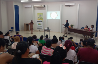 CENTRO DE REFERÊNCIA ESPECIALIZADO DE ASSISTÊNCIA SOCIAL-CREAS, REALIZA PALESTRA PARA O PROGRAMA MAIS SOCIAL.