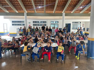 SAÚDE E EDUCAÇÃO UNEM FORÇAS EM PROJETO DE SAÚDE BUCAL NAS CRECHES DE IGUATEMI.