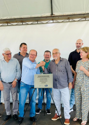 IGUATEMI RECEBE VISITA DO GOVERNADOR EM EXERCÍCIO BARBOSINHA E ENTREGA OBRAS QUE SOMAM CERCA DE R$ 20 MILHÕES EM INVESTIMENTOS.