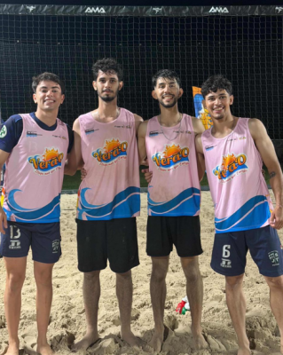 IGUATEMI MARCA PRESENÇA NO TORNEIO VERÃO MAIS QUE ENERGIA ITAIPU COM DESTAQUE NO VÔLEI DE AREIA.