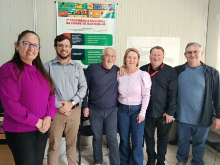 REUNIÃO ENTRE A ADMINISTRAÇÃO MUNICIPAL E O PRESIDENTE DA ADEASCS TRATOU DA REGULARIZAÇÃO DO BAIRRO SANTA JALMIRA.