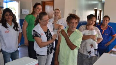 Vacinação contra Gripe termina com balanço positivo em Iguatemi Vacinação contra Gripe termina com balanço positivo em Iguatemi