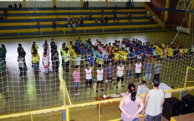 DEPARTAMENTO DE ESPORTES LANÇA CAMPEONATO DAS CATEGORIAS DE BASE DE FUTSAL.