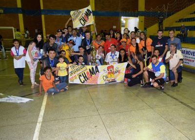 COM GINÁSIO LOTADO, EM NOITE DE DECISÕES, SUPER MERCADO CHAMA CONQUISTA O “ENTRE FIRMAS 2015”.