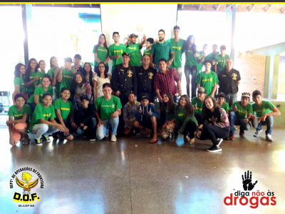 DEPARTAMENTO DE OPERAÇÕES DE FRONTEIRA REALIZA PALESTRA DE COMBATE ÀS DROGAS DEPARTAMENTO DE OPERAÇÕES DE FRONTEIRA REALIZA PALESTRA DE COMBATE ÀS DROGAS