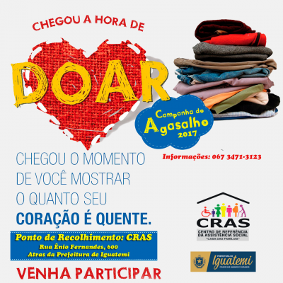 PROJETO “TROCA LEGAL” MOBILIZA CRAS DE IGUATEMI PROJETO “TROCA LEGAL” MOBILIZA CRAS DE IGUATEMI