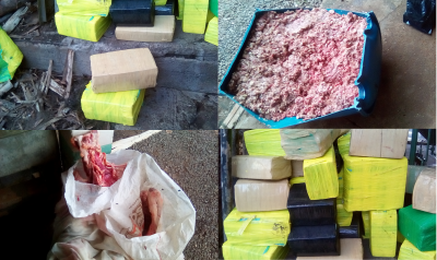 VIGILÂNCIA SANITÁRIA ACOMPANHOU A INCINERAÇÃO DE DROGAS E CARNES APREENDIDAS VIGILÂNCIA SANITÁRIA ACOMPANHOU A INCINERAÇÃO DE DROGAS E CARNES APREENDIDAS