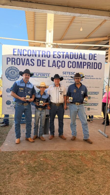 CLUBE DO LAÇO ESTRELA DE IGUATEMI SE DESTACA NO 34º ENCONTRO ESTADUAL DO LAÇO COMPRIDO EM LAGUNA CARAPÃ-MS.