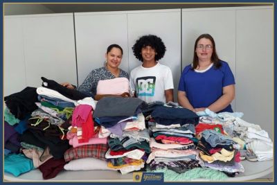 PREFEITURA RECEBE DOAÇÕES DE ROUPAS E AGASALHOS PREFEITURA RECEBE DOAÇÕES DE ROUPAS E AGASALHOS