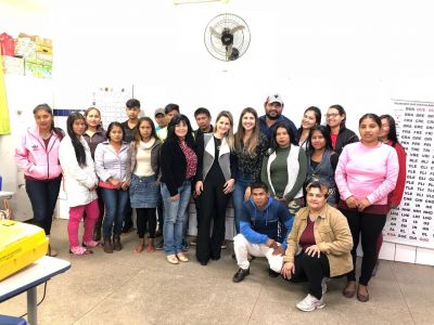 Alunos do Normal-médio do MAP receberam palestra sobre “Alimentação Saudável na Infância”. Alunos do Normal-médio do MAP receberam palestra sobre “Alimentação Saudável na Infância”.