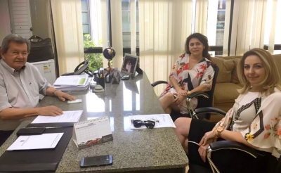 DEPUTADO ESTADUAL ONEVAN DE MATOS RECEBEU PREFEITA PATRICIA E SECRETÁRIA IVONI DEPUTADO ESTADUAL ONEVAN DE MATOS RECEBEU PREFEITA PATRICIA E SECRETÁRIA IVONI